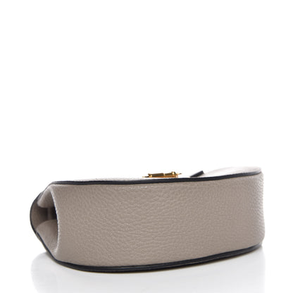 Chloe Grained Lambskin Mini Drew Shoulder Bag Motty Grey 4 of 7