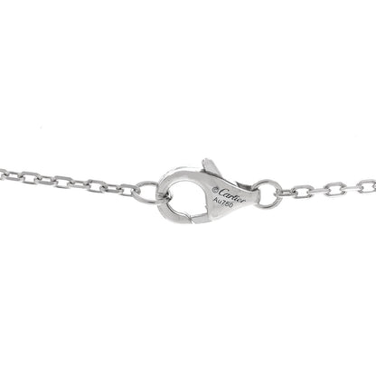 Cartier 18K White Gold Diamond Juste Un Clou Pendant Necklace 5 of 7
