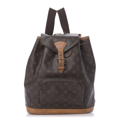 Louis Vuitton Monogram Montsouris GM Backpack 1 of 12