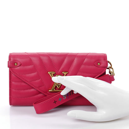 Louis Vuitton Calfskin New Wave Long Wallet Rouge 4 of 6
