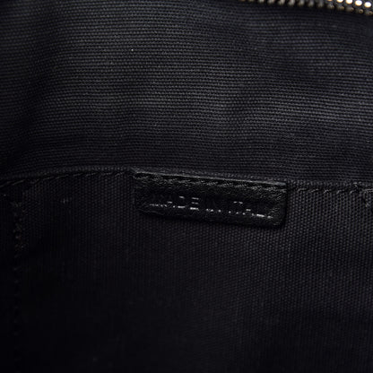 Burberry Haymarket Check Crossbody Messenger Bag Blue Black 8 of 9