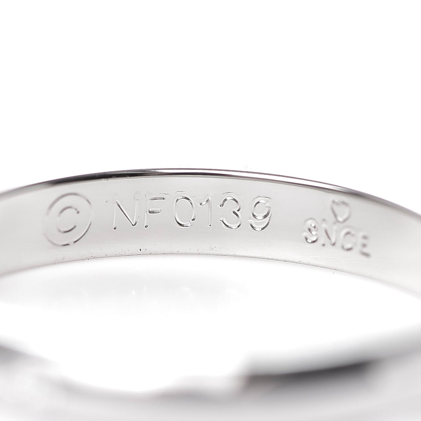 Platinum 3 Diamond 2.6mm 1895 Wedding Band Ring 46 3.75