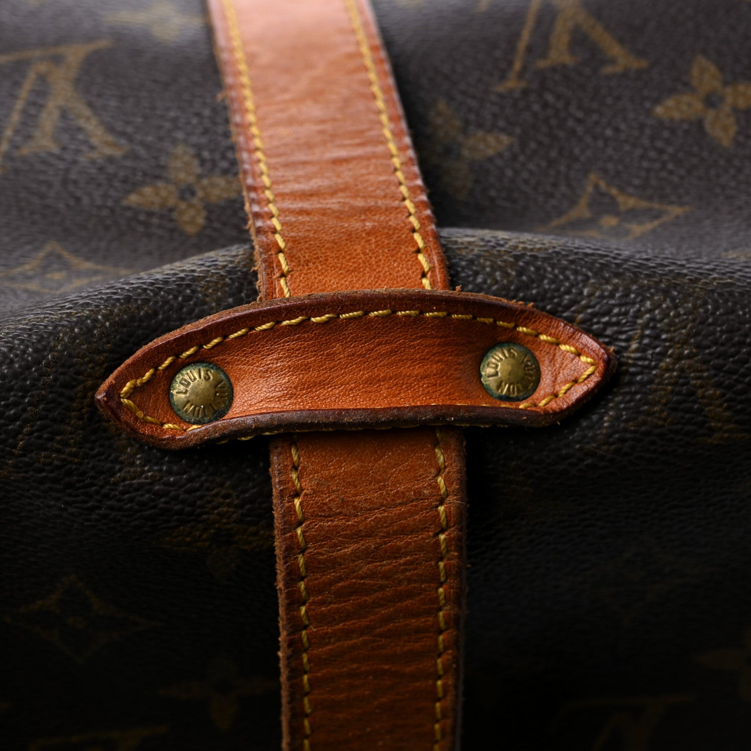 Louis Vuitton Monogram Saumur 35 18 of 25