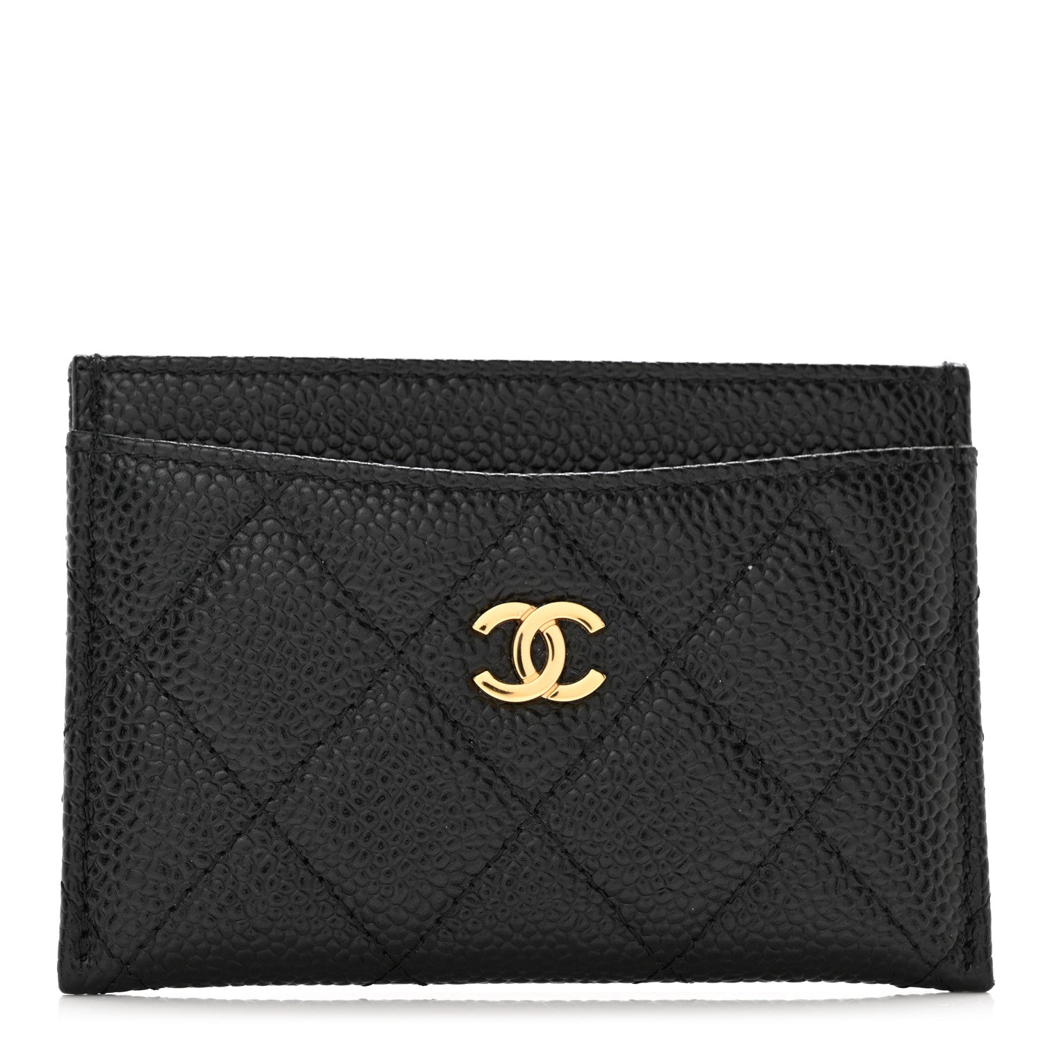 Chanel Caviar Quilted Card Holder Black 1 of 8