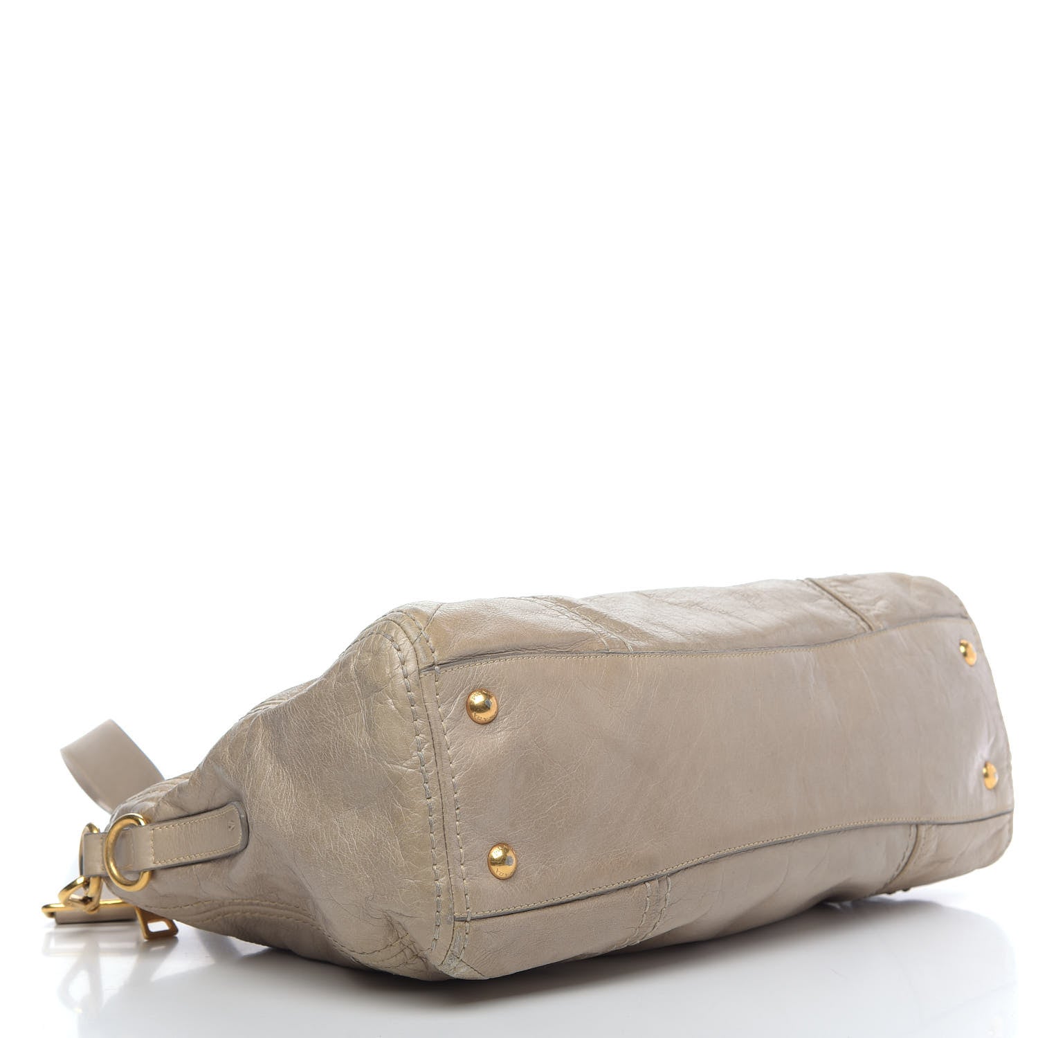 Prada Vitello Shine Antik Satchel Cammeo 4 of 13