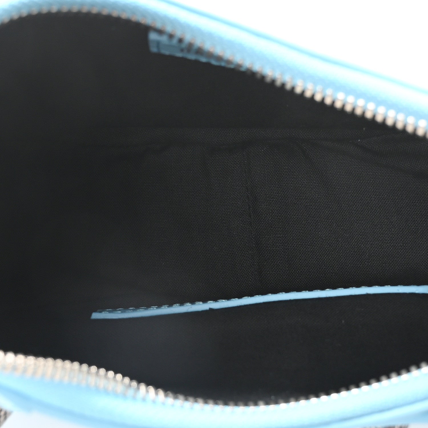 Balenciaga Extra Supple Calfskin Crocodile Embossed Le Cagole Shoulder Bag XS Cyan 5 of 11