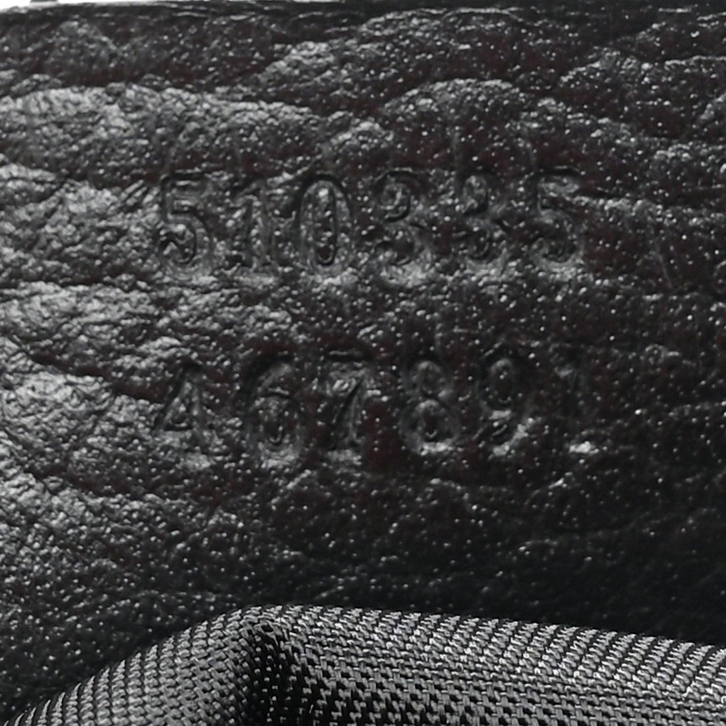 Nylon Monogram Messenger Bag Black