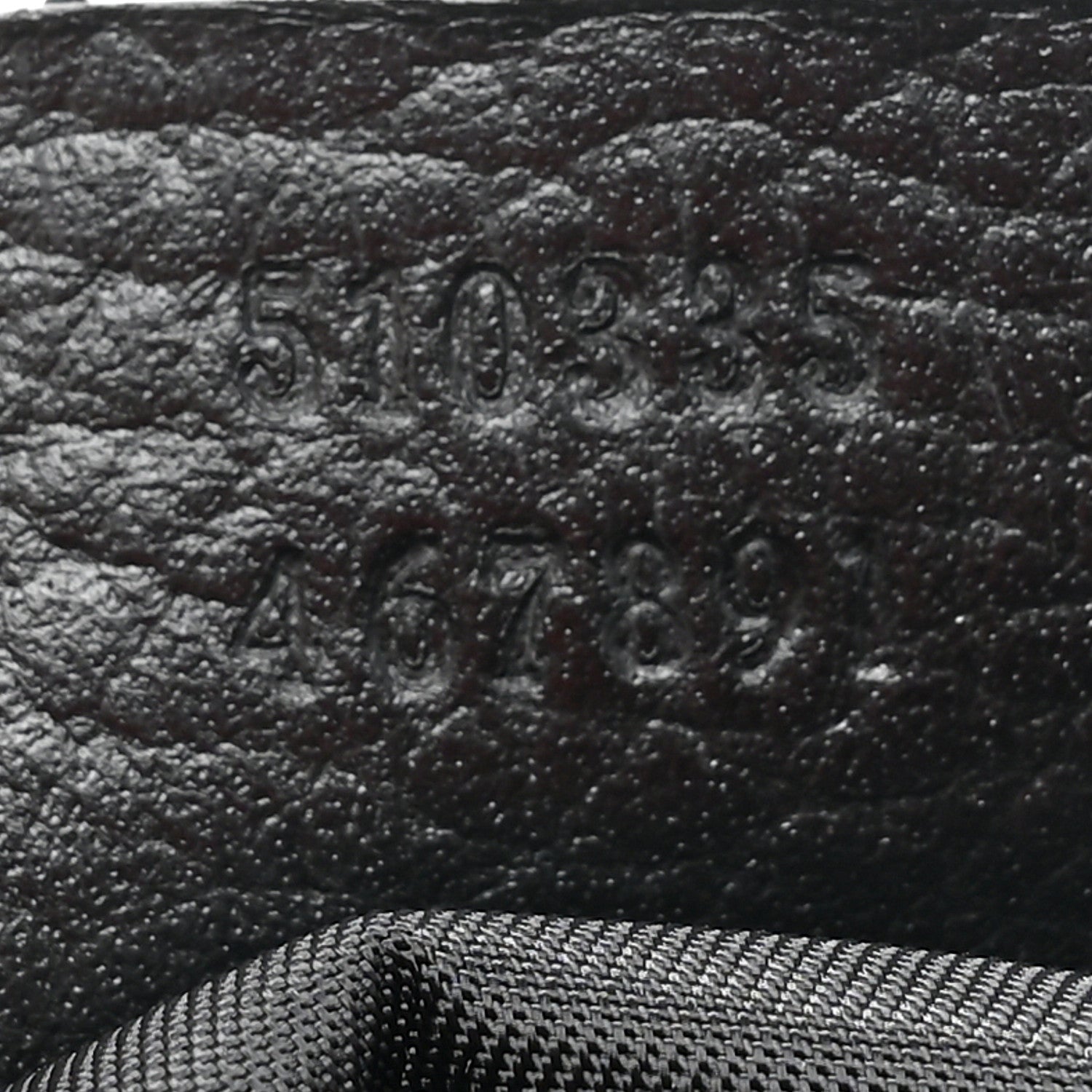 Gucci Nylon Monogram Messenger Bag Black 8 of 10