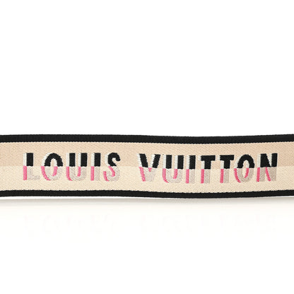 Louis Vuitton Jacquard Speedy Bandouliere 20 Shoulder Strap Black 3 of 3