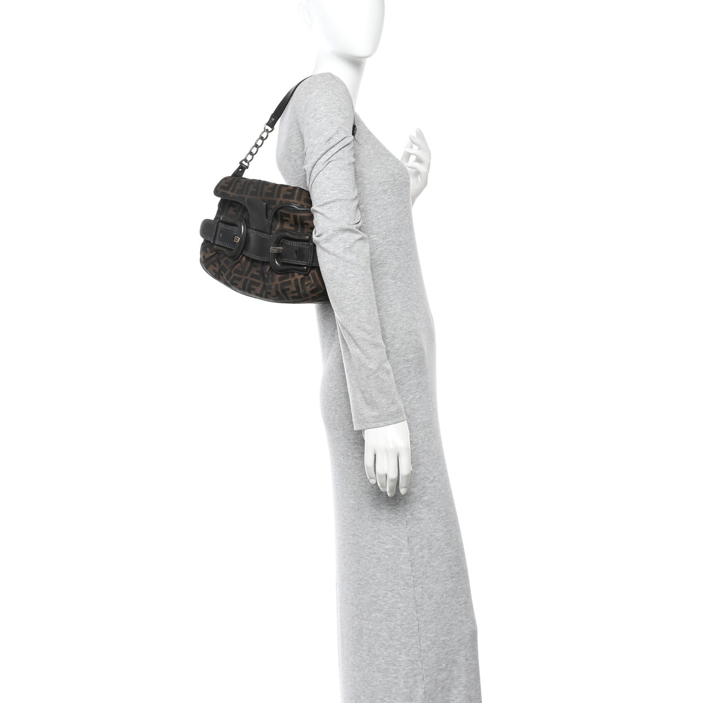 Zucca B Bis Flap Bag Tobacco Castagna