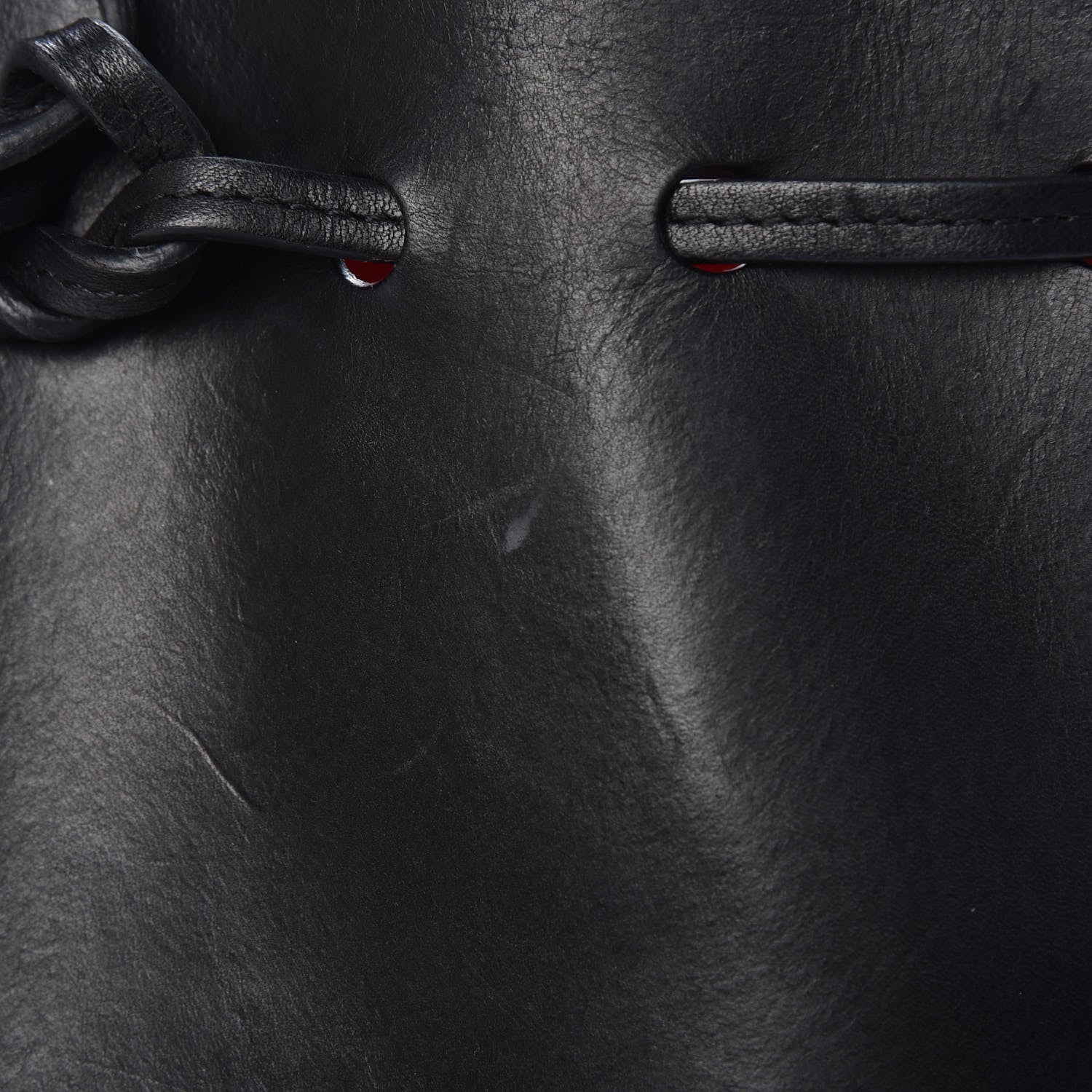 Mansur Gavriel Calfskin Mini Mini Bucket Bag Black Flamma 8 of 12
