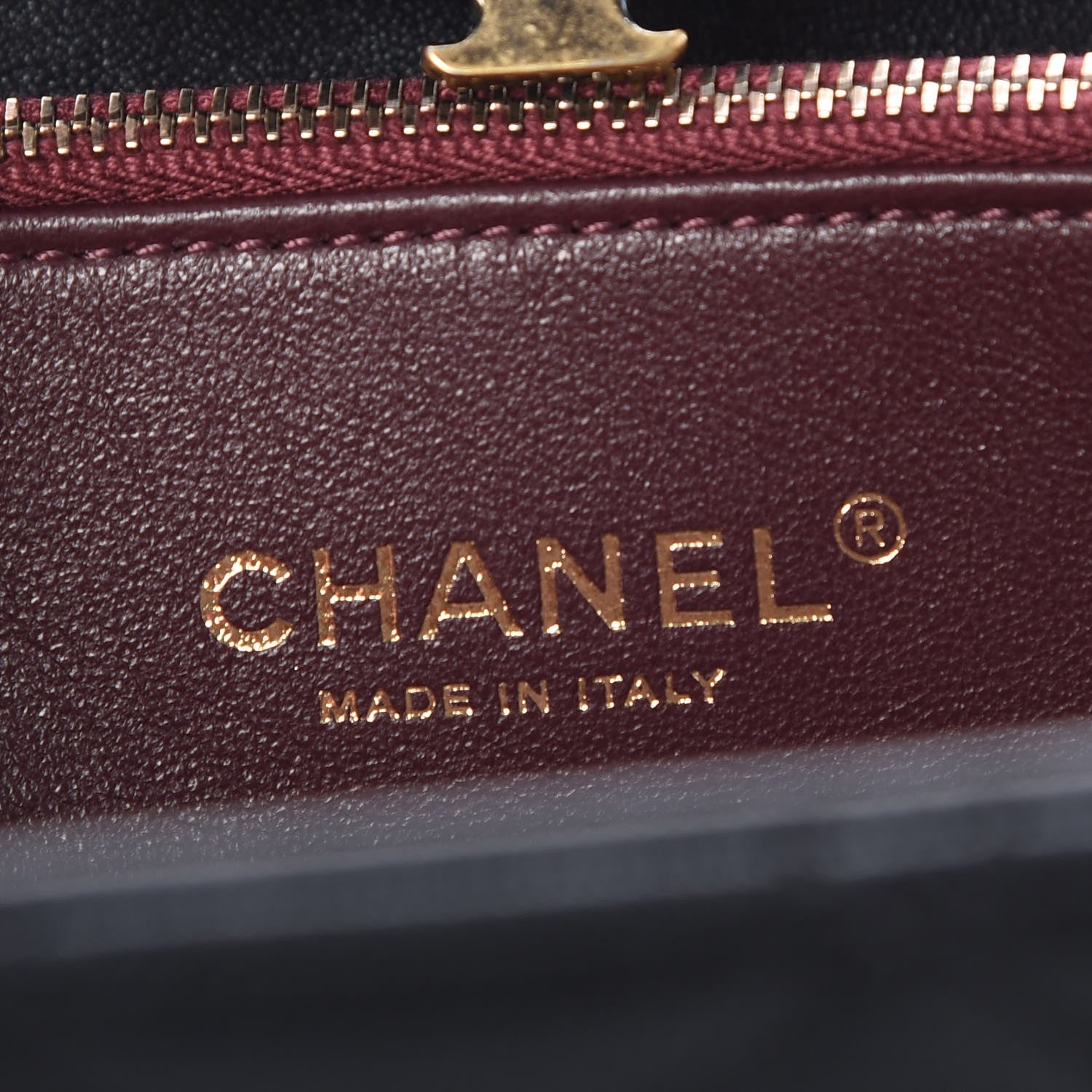 Chanel Sheepskin Quilted Beauty Lock Clutch Black 6 of 8