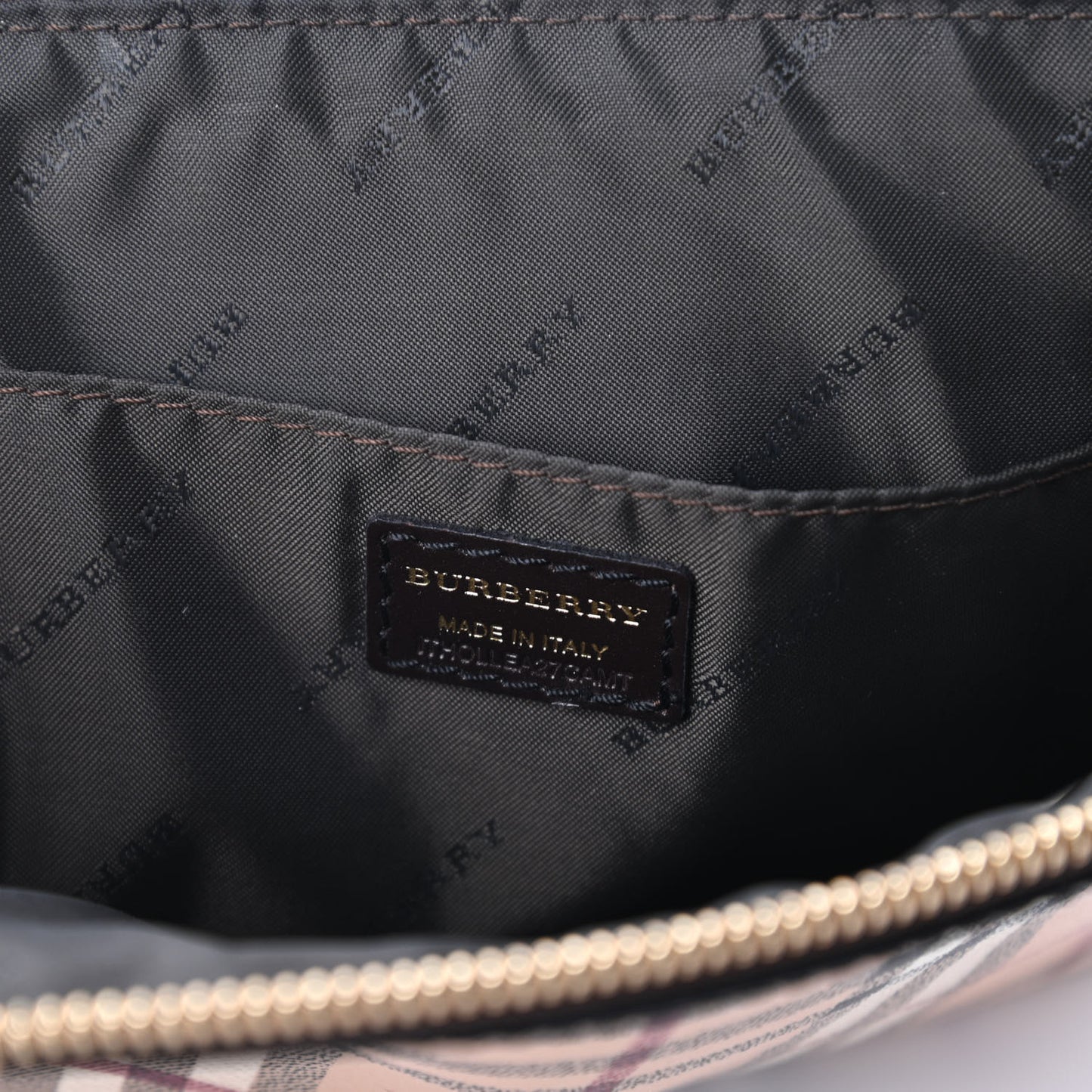 Haymarket Check Crossbody Black