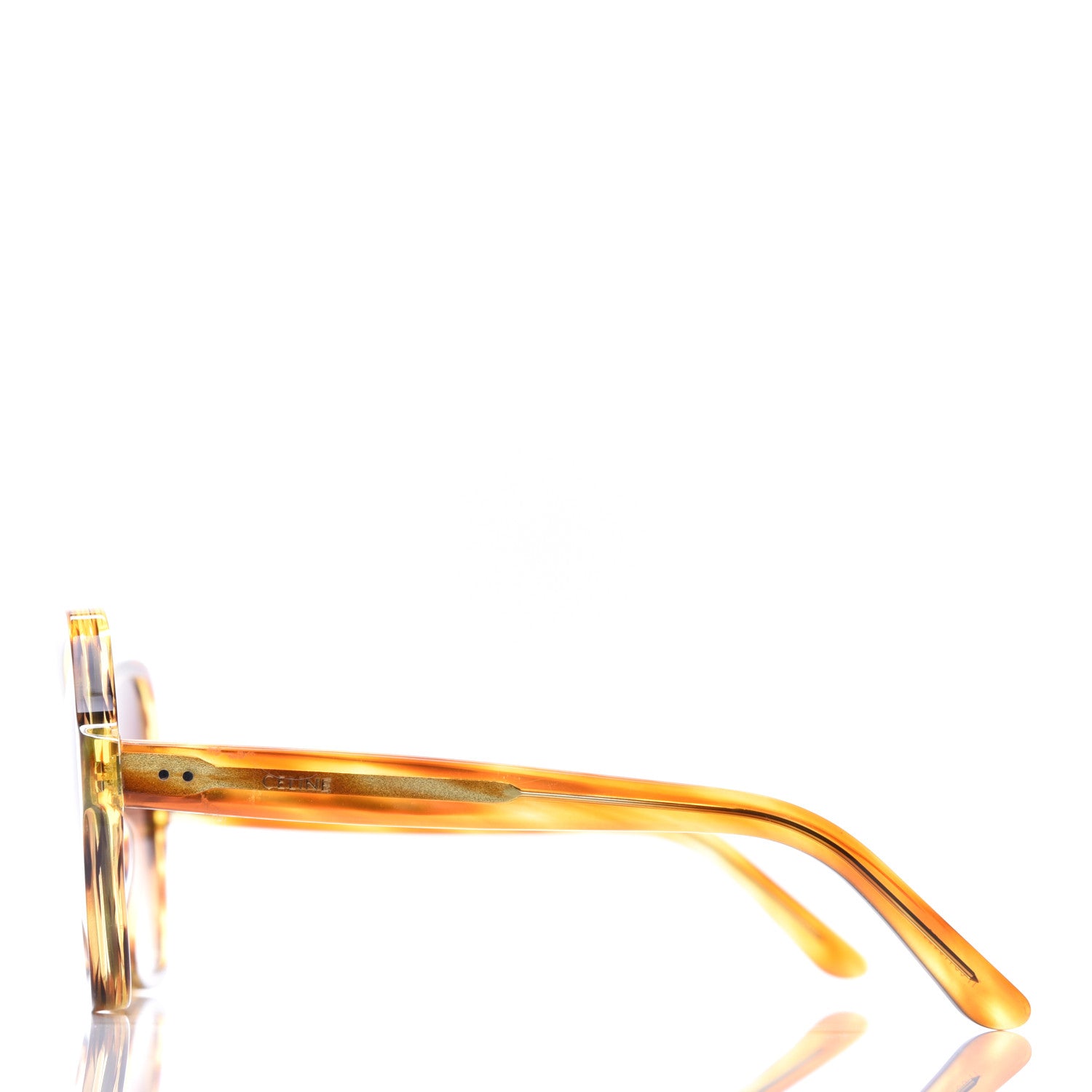 Celine Acetate Butterfly Sunglasses CL40064I Havana 3 of 6
