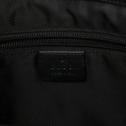 Gucci Monogram Drawstring Tote Black 6 of 12