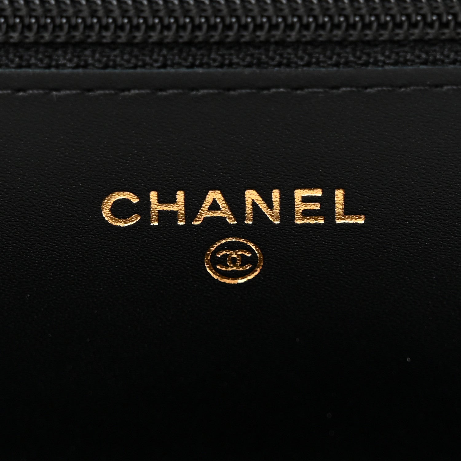 Chanel Aged Calfskin Lucky Charms Casino 2.55 Reissue Wallet on Chain WOC Black 6 of 15