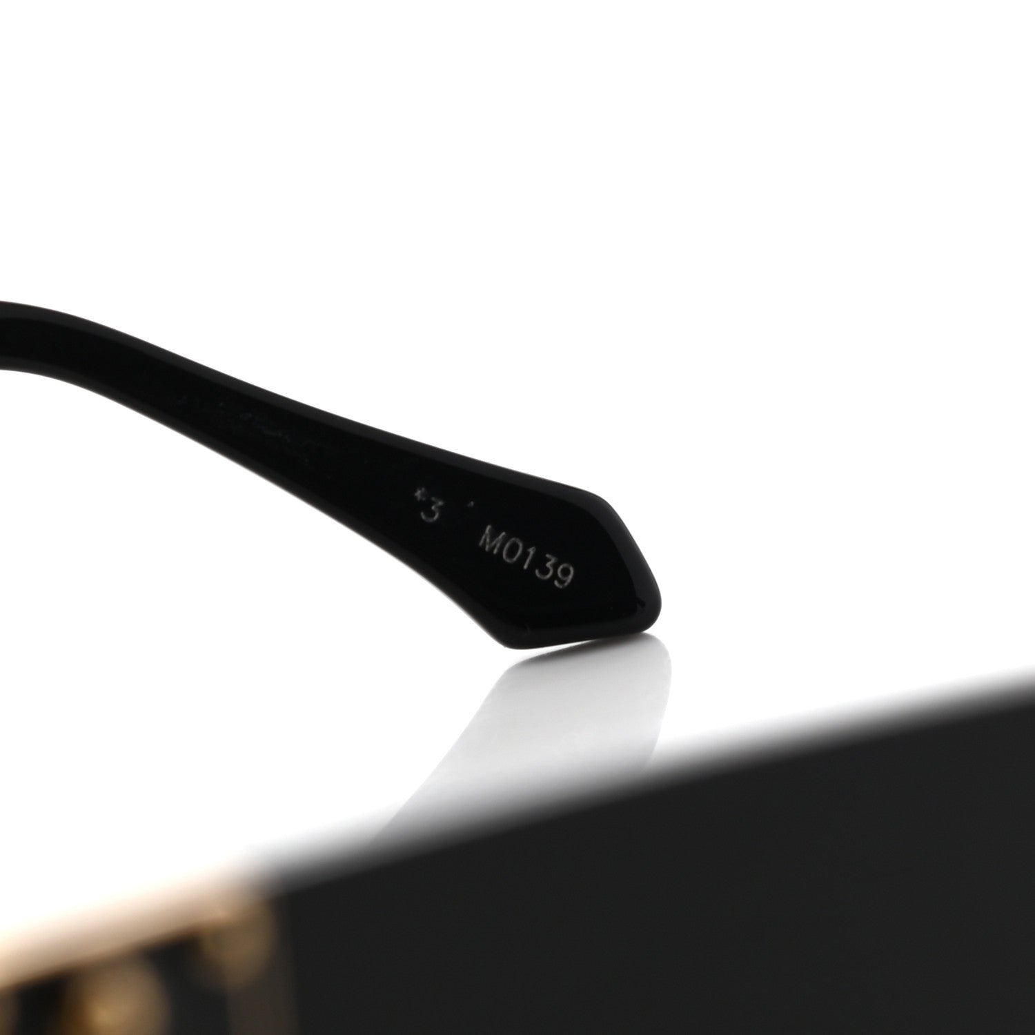 Louis Vuitton Acetate 1.1 Millionaires Sunglasses Z1165E Black 7 of 7