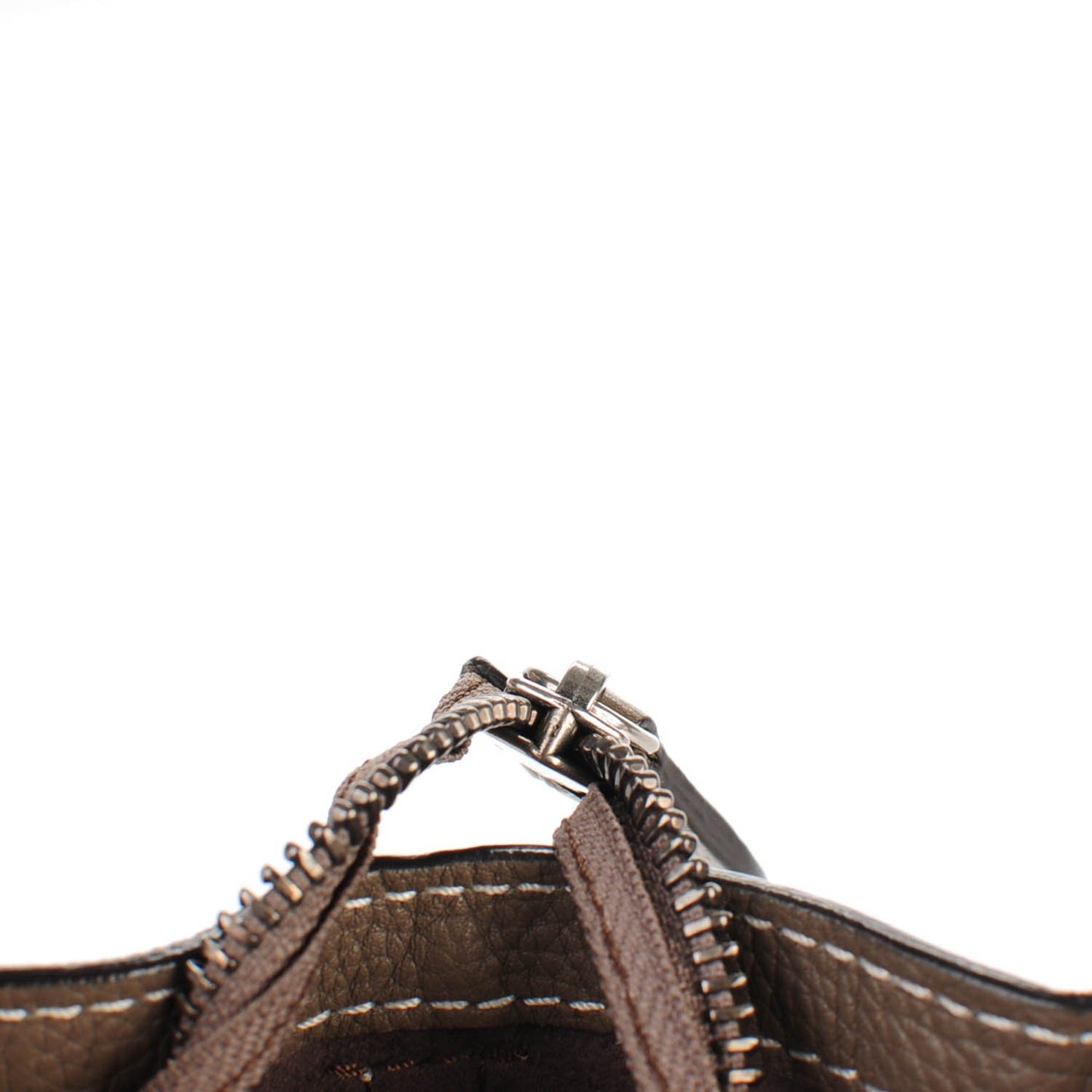 Drummed Calfskin Nano Luggage Souris