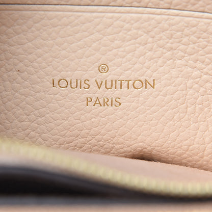 Louis Vuitton Empreinte Double Zip Pochette Beige Rose Creme 7 of 10