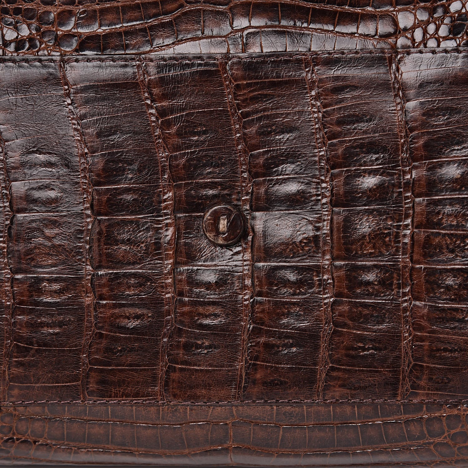 Nancy Gonzalez Crocodile Tote Brown 8 of 18