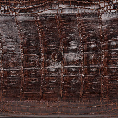 Nancy Gonzalez Crocodile Tote Brown 8 of 18