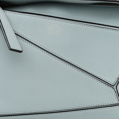 Loewe Calfskin Small Puzzle Bag Light Blue 8 of 12