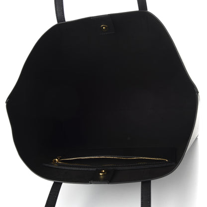 Tom Ford Saffiano Small T Tote Black 5 of 9