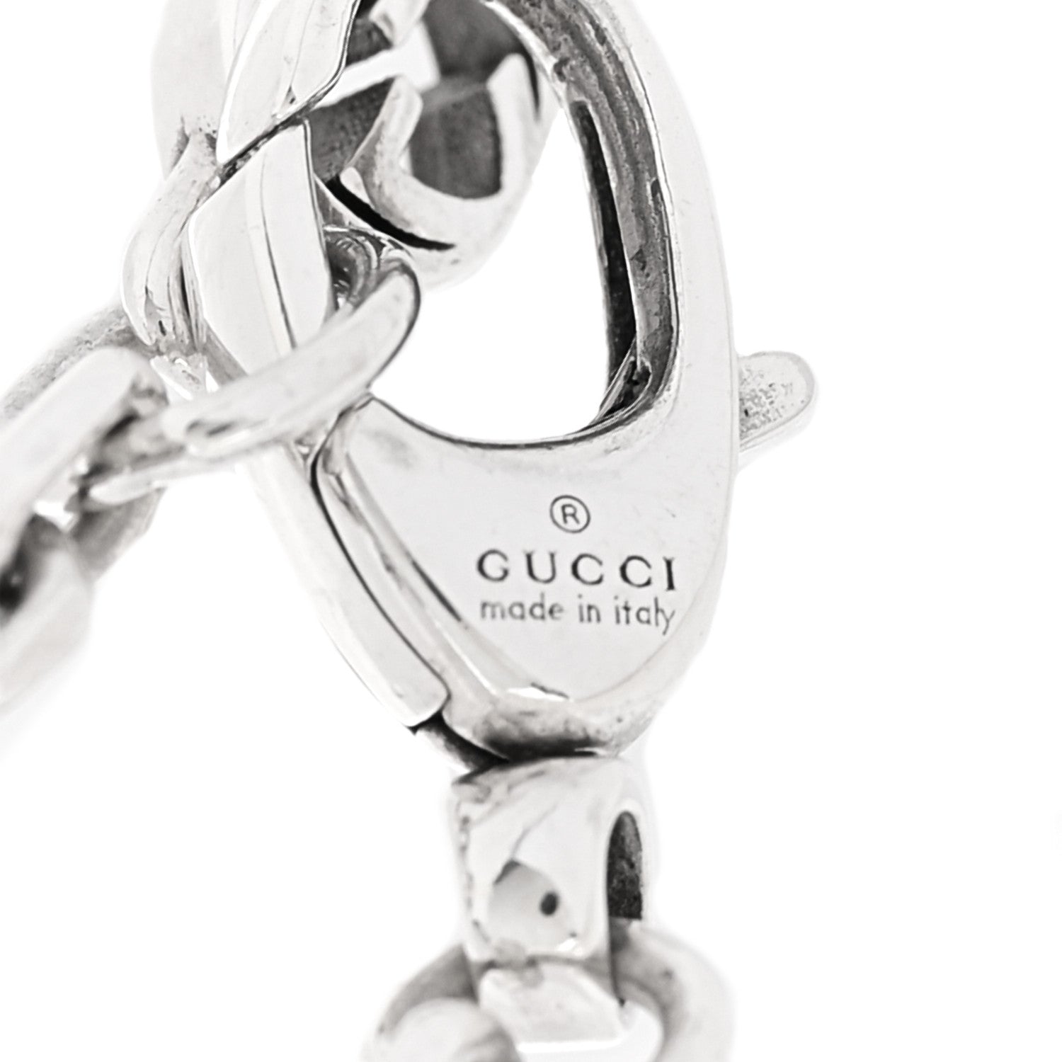 Gucci Sterling Silver Torchon Double G Bracelet 3 of 4