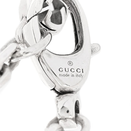 Gucci Sterling Silver Torchon Double G Bracelet 3 of 4