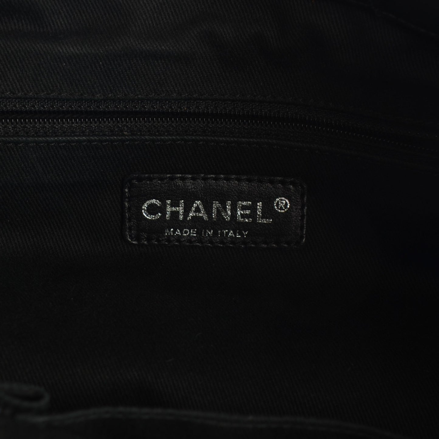 Lambskin Expandable Tote Black