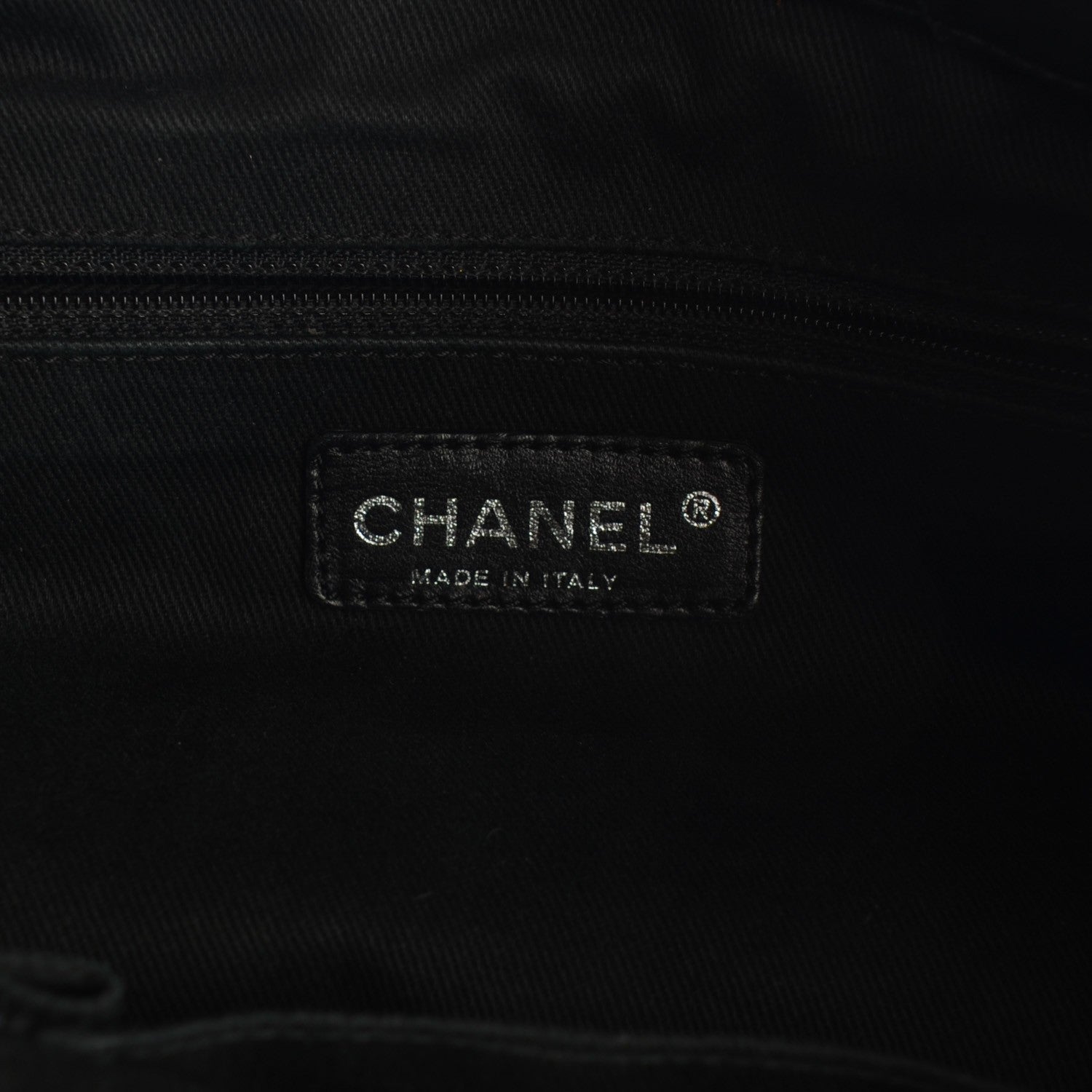 Chanel Lambskin Expandable Tote Black 6 of 7