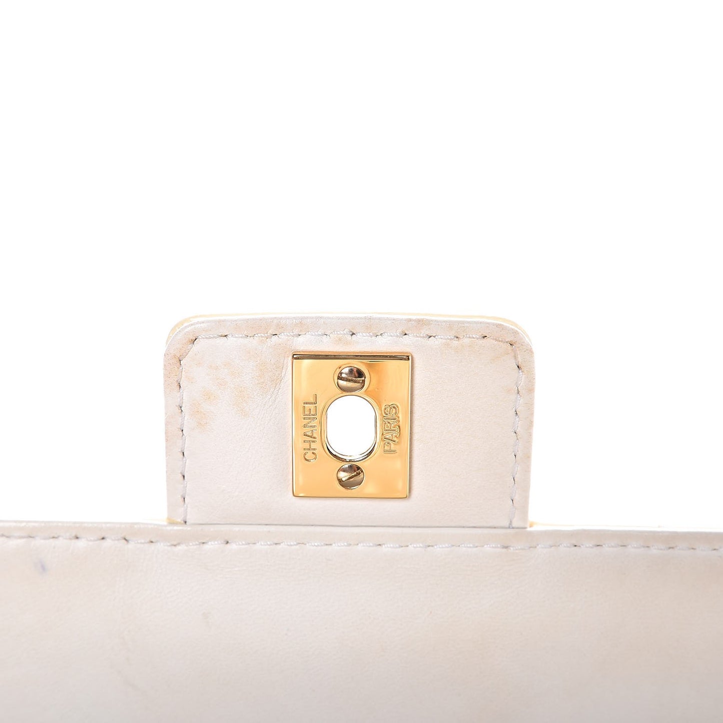 Patent Small Chocolate Bar Flap White