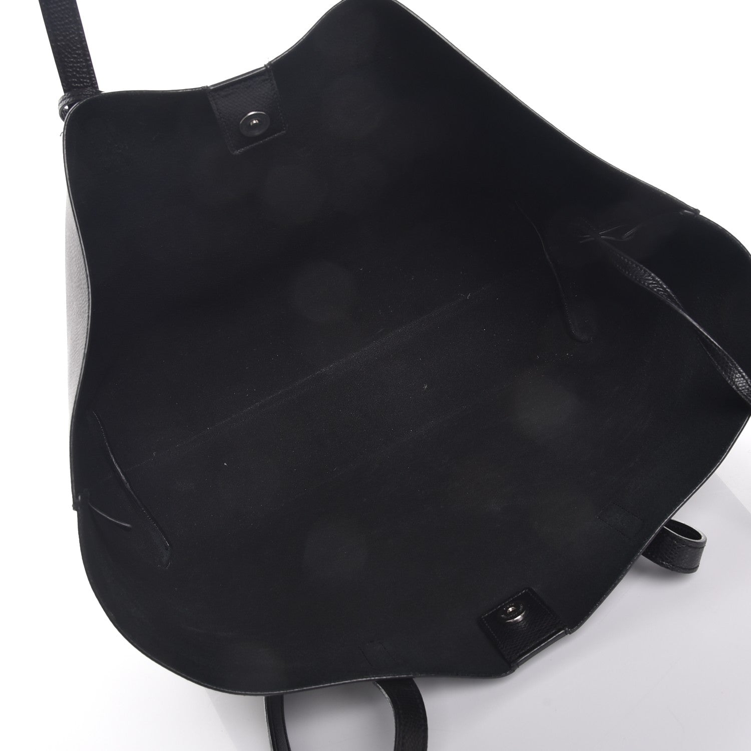 Saint Laurent Calfskin Large Shopping Tote Black 6 of 12