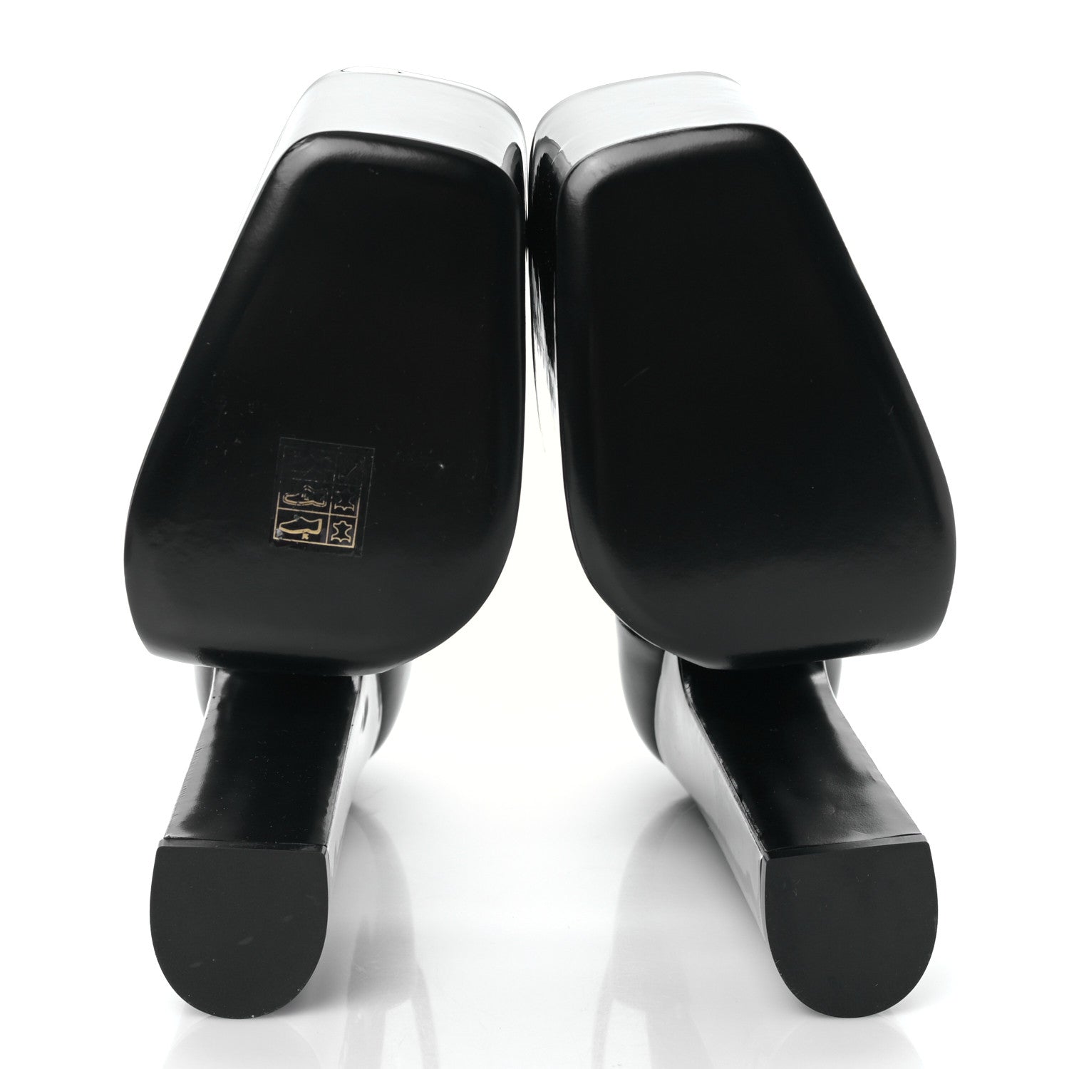 Valentino Garavani Patent DiscoBox 80/180mm Platform Pumps 37 Black 5 of 8