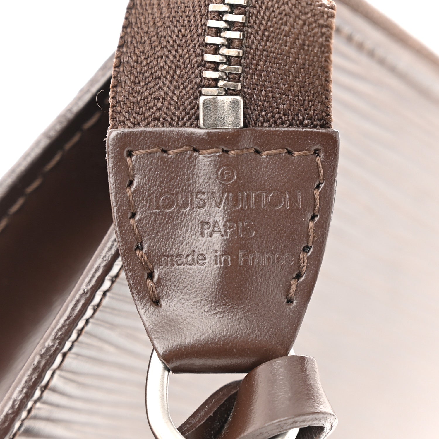 Louis Vuitton Epi Pochette Accessories 24 Moka 6 of 9