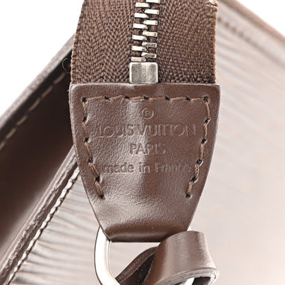 Louis Vuitton Epi Pochette Accessories 24 Moka 6 of 9