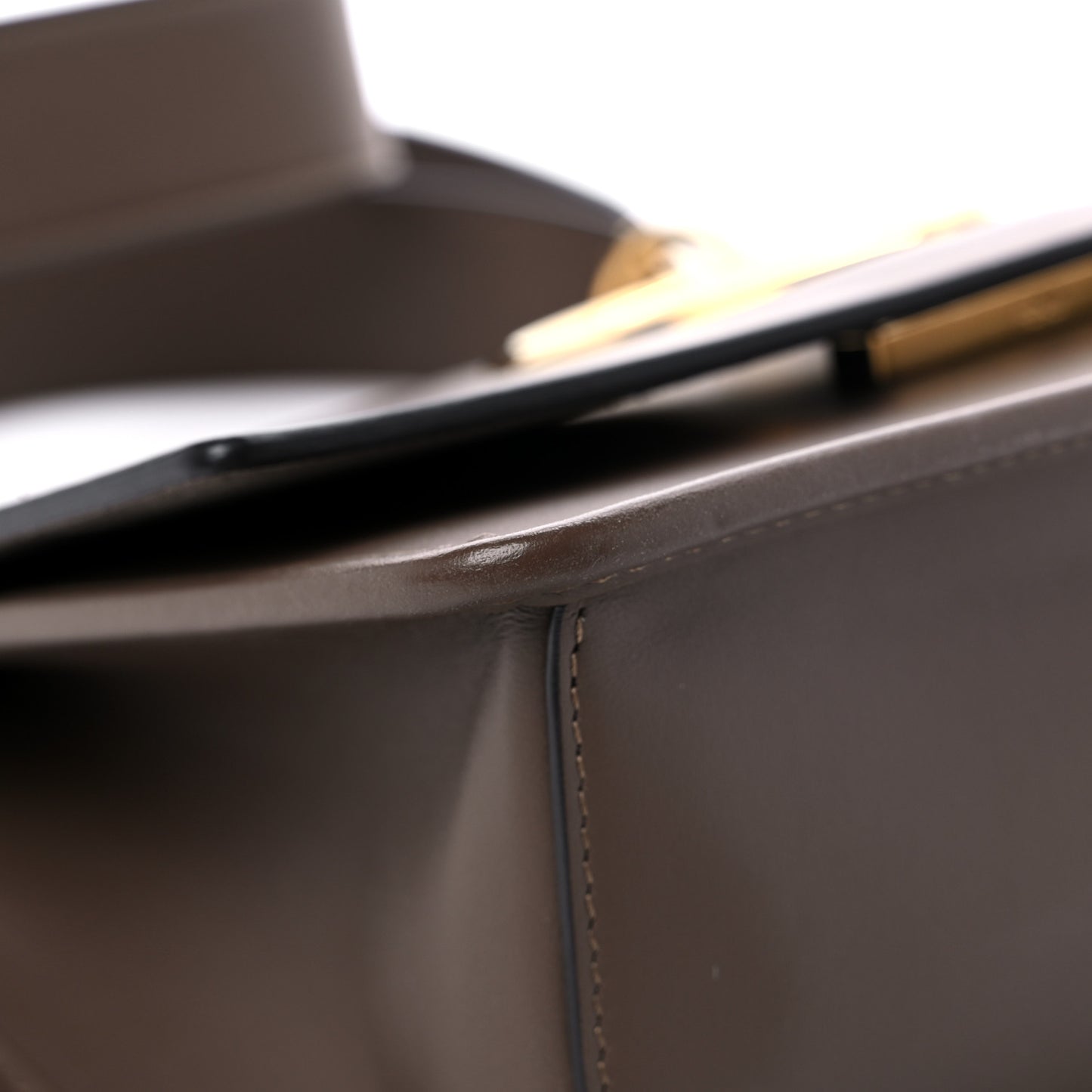 Vitello Century Opaco F is Fendi Kan I Shoulder Bag Tortora