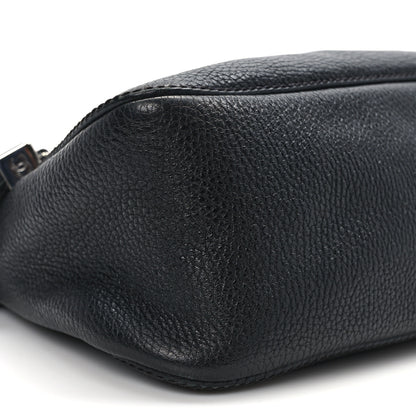 Chanel Grained Calfskin Tassel Shoulder Bag Black 9 of 12