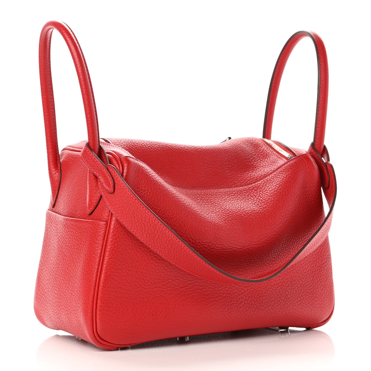 Taurillon Clemence Lindy 26 Rouge Casaque