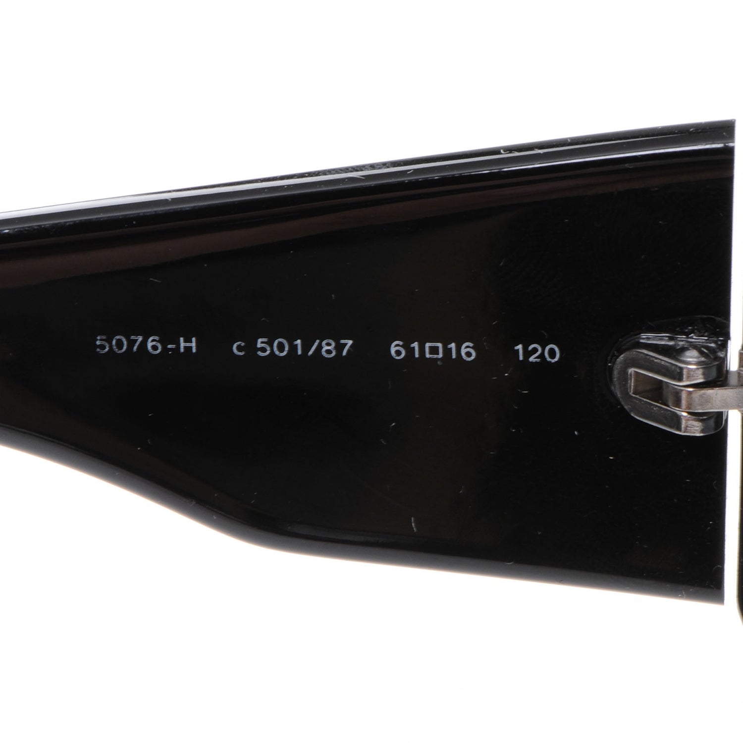 Chanel Mother of Pearl CC Sunglasses 5076 Black 4 of 6