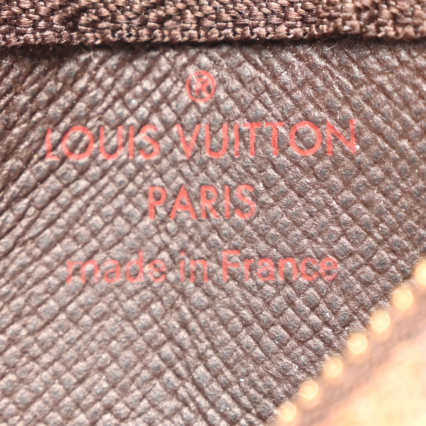 Damier Ebene Key Pouch