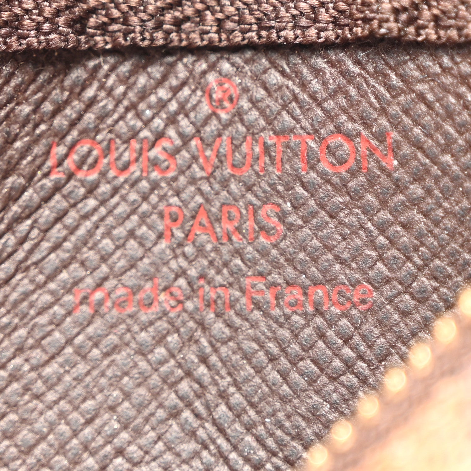 Louis Vuitton Damier Ebene Key Pouch 6 of 7