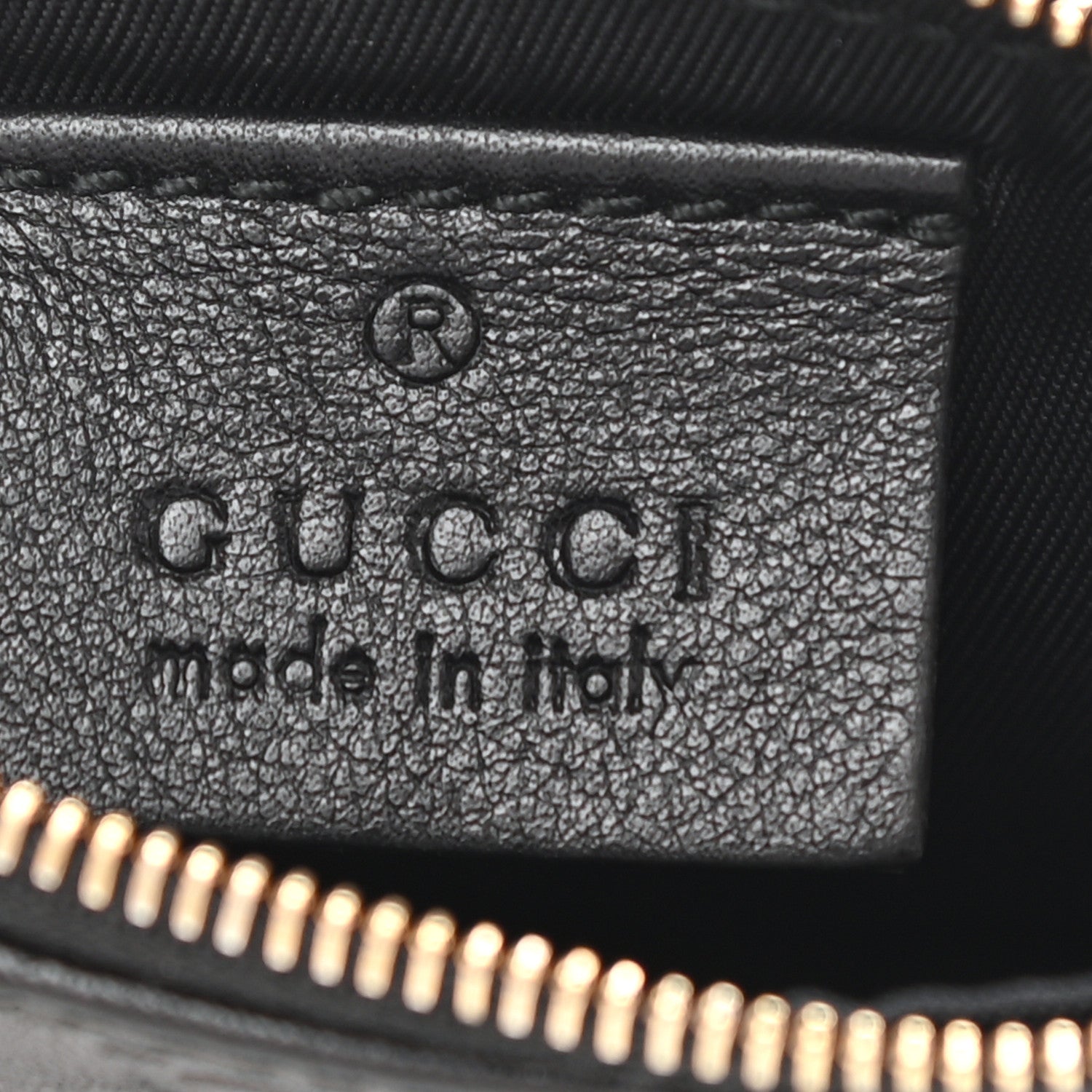 Gucci Guccissima Key Case Black 6 of 7