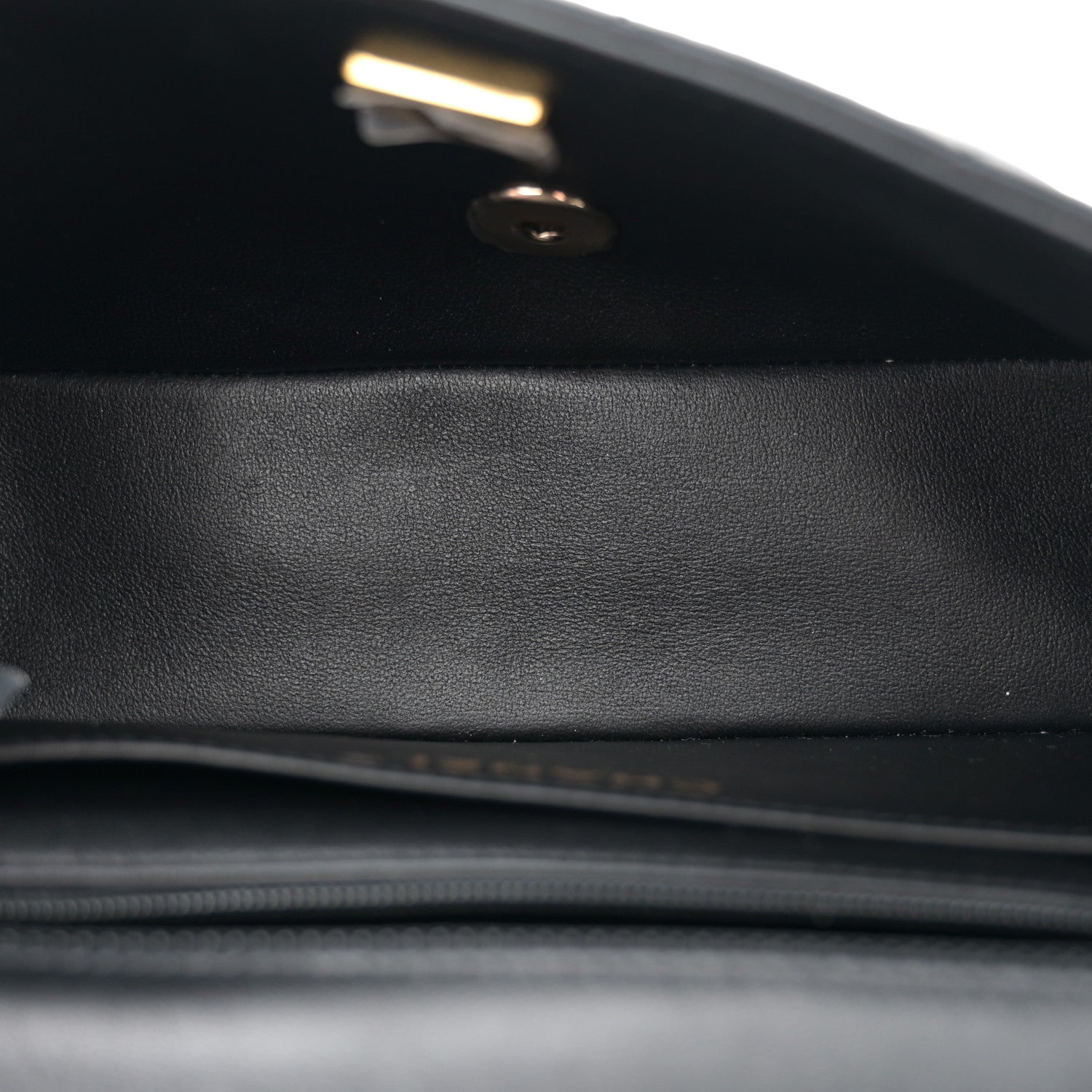 Chanel Lambskin Quilted Mini Rectangular Flap Black 5 of 11
