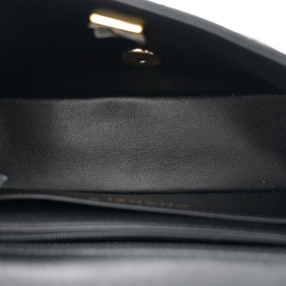 Chanel Lambskin Quilted Mini Rectangular Flap Black 5 of 11