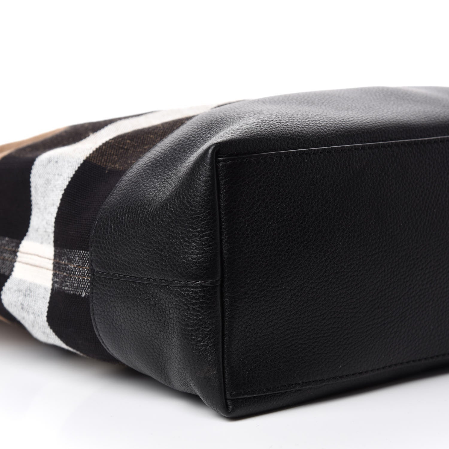 Burberry Canvas Check Armley Folding Messenger Black 7 of 12