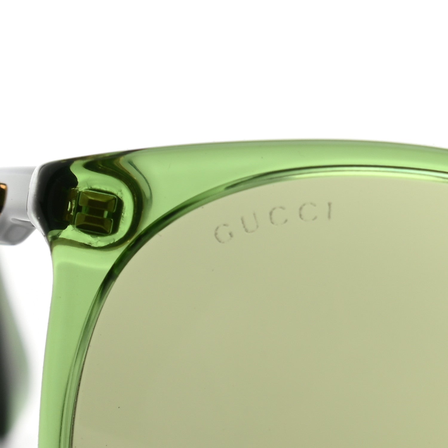 Gucci Acetate Sunglasses GG0261SA Green 10 of 10