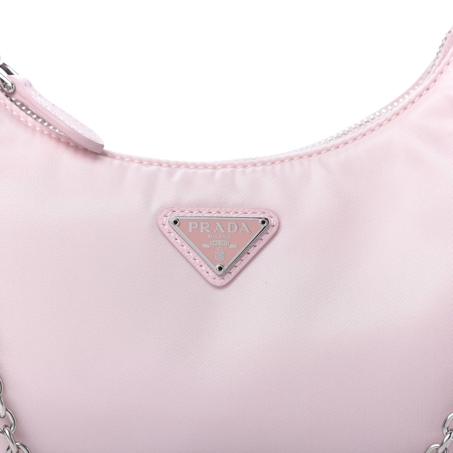 Prada Nylon Re-Edition 2005 Shoulder Bag Alabastro 10 of 11