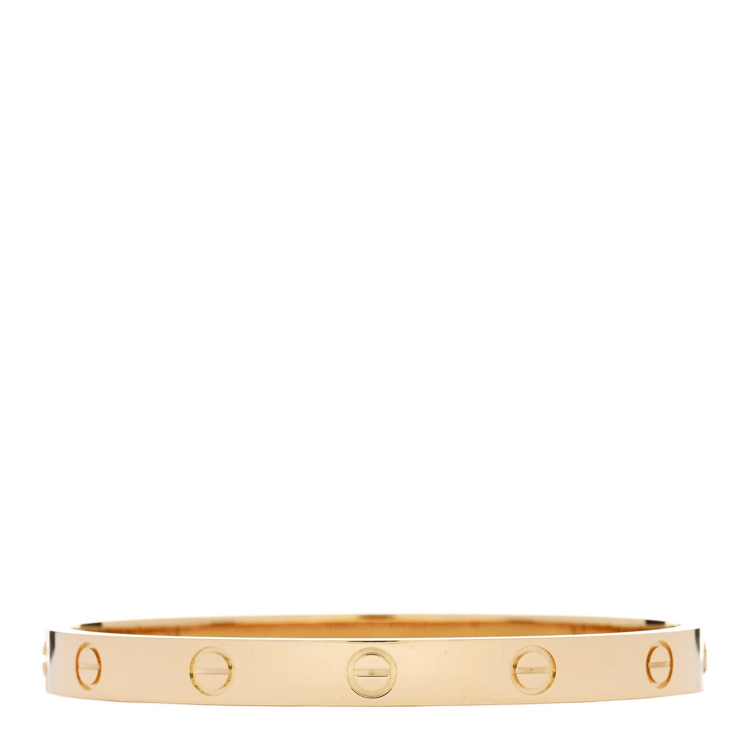 Cartier 18K Yellow Gold LOVE Bracelet 17 2 of 10