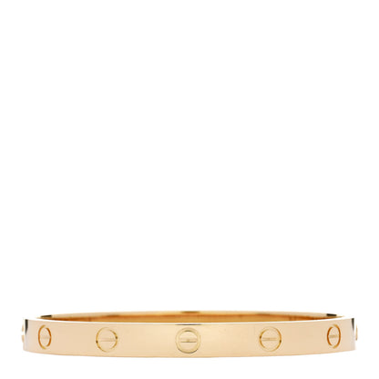 Cartier 18K Yellow Gold LOVE Bracelet 17 2 of 10